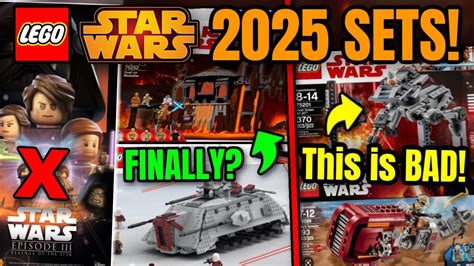 LEGO sets confirmed and rumoured for 2025